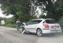 Accident la Bălănești