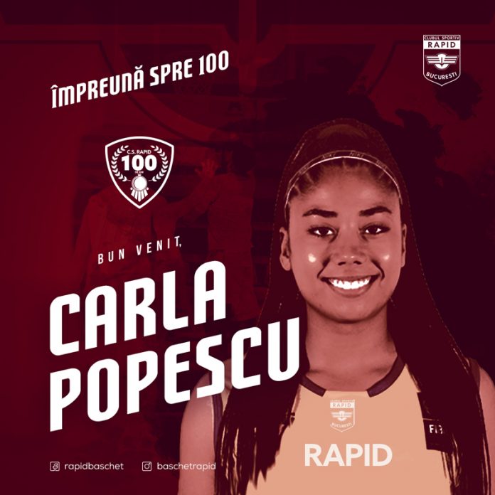Carla Popescu a ajuns la Rapid