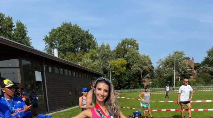 Tânără din Motru, medaliată cu aur la Jocurile Mondiale ale Polițiștilor și Pompierilor de la Rotterdam!