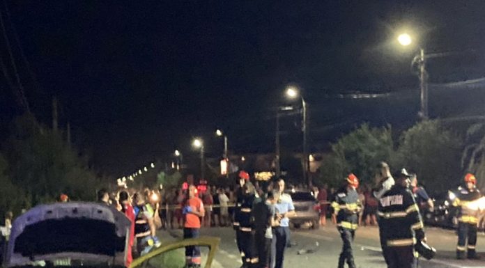 Grav accident la Bălești! Taximetrist mort cu pasageră cu tot!