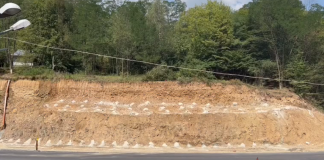 Explozie controlată în zona Mănăstirii Lainici