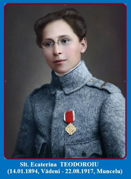 108 ani de la jertfa Ecaterinei Teodoroiu, eroina de la Jiu