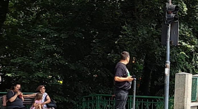 Târgu Jiu: Un om a leșinat pe trecerea de pietoni de lângă Parcul Central