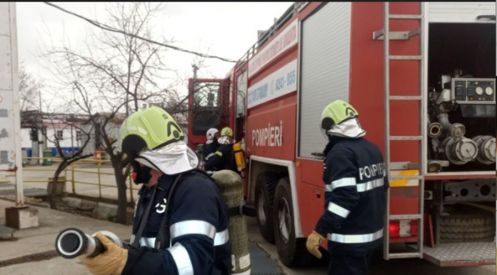 Incendiul de la fabrica de lemne din Însurăței, fără victime