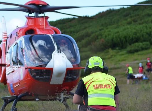 Persoană luată cu elicopterul SMURD din masivul Parâng