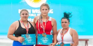 Luptătoare gorjeancă, vicecampioană mondială