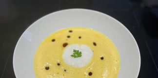 Rețeta săptămânii – Bucătăria lui Fabi: Spumă de supă cremă din dovleac !