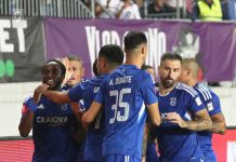 FCU a plecat cu victorie de la Târgu-Jiu! Stadionul a fost vandalizat de ambele galerii