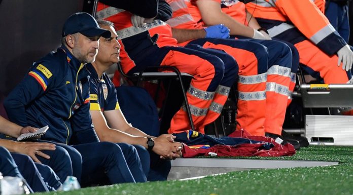 România a retrogradat în Liga C, dar Iordănescu rămâne în funcție