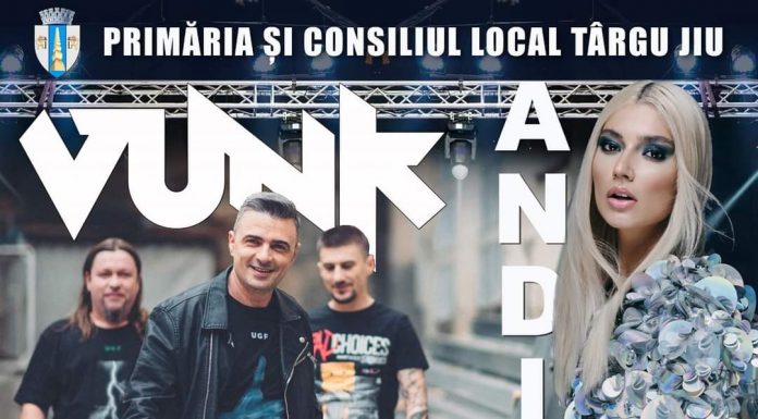 Târgu Jiu: Concert Vunk în Piața Prefecturii