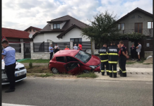 Preajba, accident din cauza vitezei: Două femei rănite