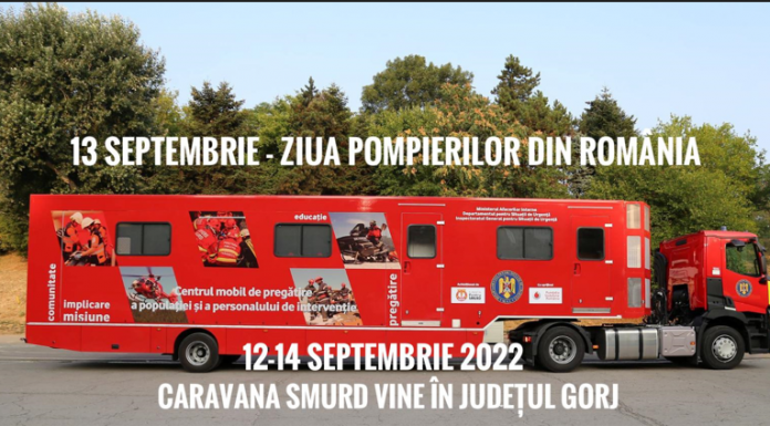 Ziua Pompierilor – Caravana SMURD vine în Gorj