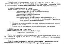 Cartel Alfa pregătește protest cu 5.000 de oameni