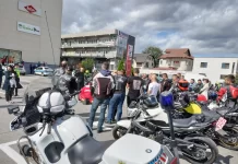 Întâlnire a polițiștilor gorjeni cu motocicliștii