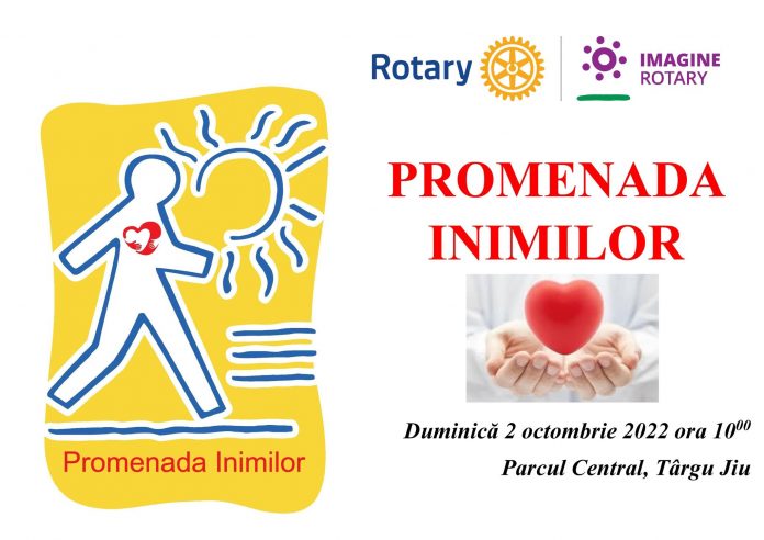 Promenada Inimilor, la Târgu-Jiu