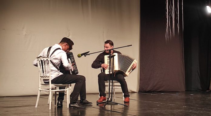 Performantă de cinci stele! Spectacol oferit de elevii Liceului de Arte din Târgu-Jiu, pentru partenerii străini din proiectul Erasmus +