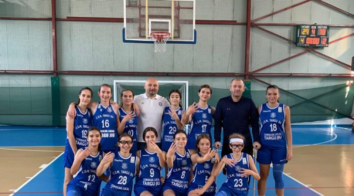 Baschetbalistele U14 și-au spulberat adversarele