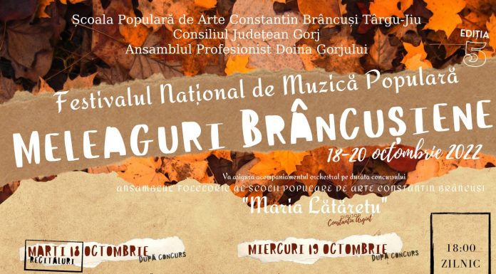 Festival național de muzică populară la Târgu-Jiu