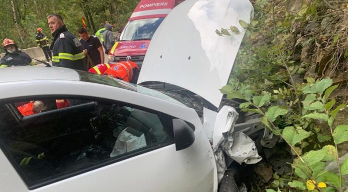 Accident teribil în Defileul Jiului: Șofer omorât de o stâncă desprinsă de pe versant