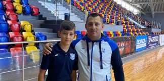 Yanis Peciuc, reprezentantul CSM Târgu Jiu la CN de la Târgu Mureș