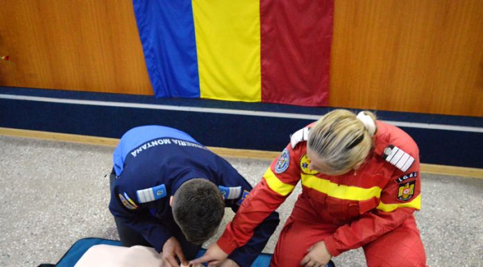 Jandarmii gorjeni, la cursurile de acordare a prim-ajutorului medical în situaţii de urgenţă