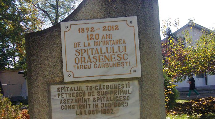 Spitalul Orășenesc de Urgență din Târgu-Cărbunești la cei 130 de ani de existență – ,,Spitalul de la Târgu-Cărbuneşti este prima unitate spitalicească din judeţul Gorj, unitate care în decursul timpului s-a dezvoltat pe baze moderne”!