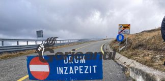 Transalpina – închisă circulației din cauza vremii rele!