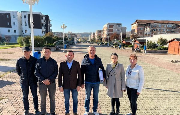 Încep lucrările pentru amenjarea zonei pietonale din Rovinari