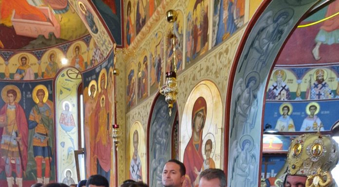 Biserica din Turceni cu hramul Sfintei Parascheva, sfințită de mitropolitul Irineu! Prefectul Cilibiu și senatorul Iordache, prezenți la slujbă