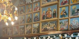 Capela mortuară a bisericii din Ursați, sfințită în prezența mitropolitului și a primarului Romanescu