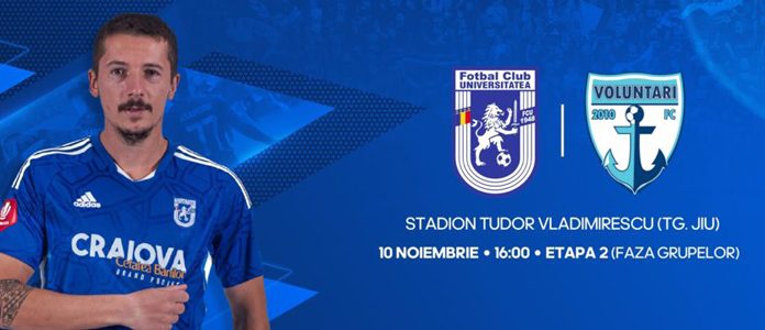FCU – Voluntari, astăzi la Târgu-Jiu