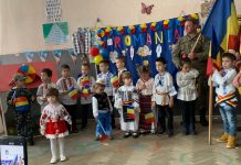 1 decembrie, sărbătorit luni la școala din Bălcești, comuna Bengești-Ciocadia