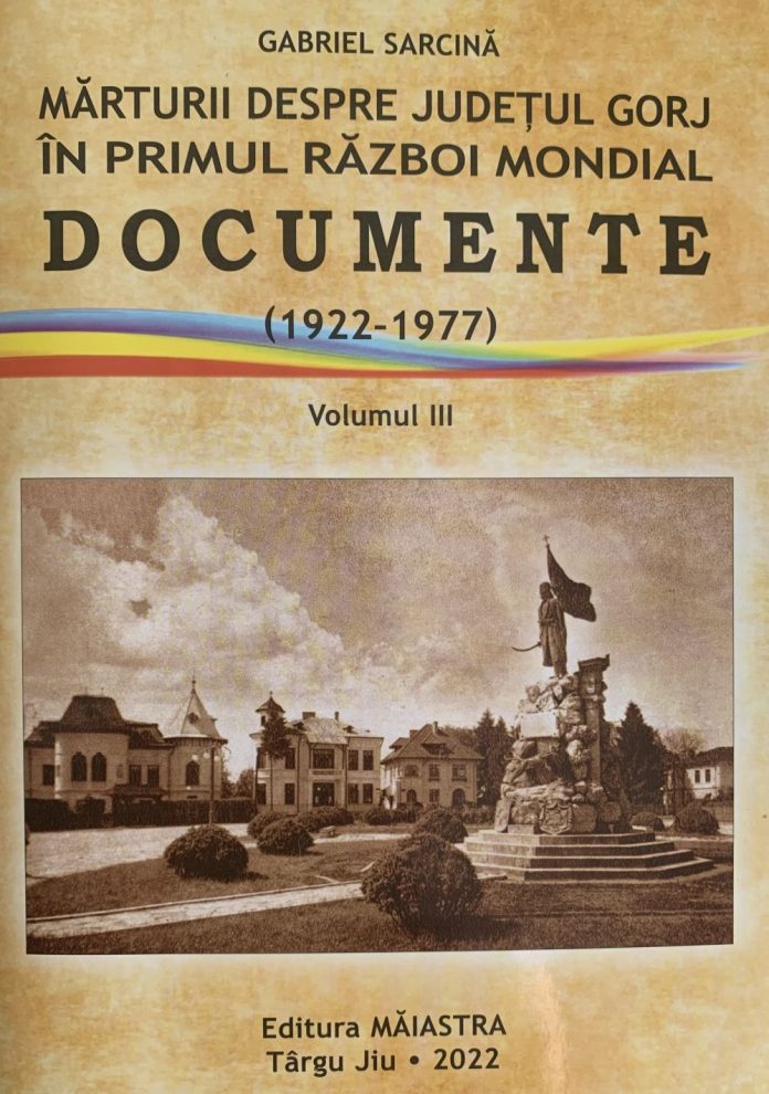 Sarcina G Marturii vol III Coperta1