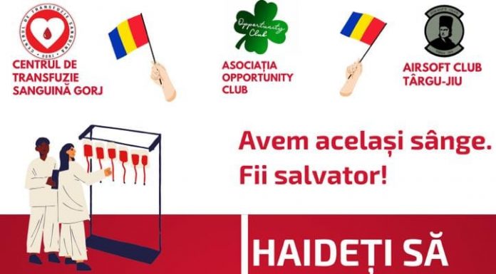 Campanie de donare de sânge, de 1 Decembrie, la Runcu