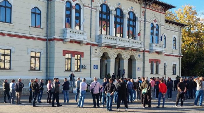 Protestatarii CEO adună cererile de angajare ale tinerilor care vor să se angajeze în companie dar nu pot fiindcă nu au pile!