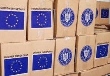 Produsele alimentare pentru nevoiașii din Rovinari, din 7 decembrie