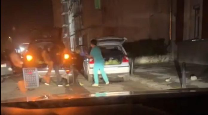 Salariu redus pentru infirmiera filmată în timp ce încărca varza în mașină