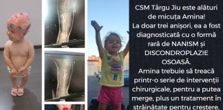 S-au pus în vânzare biletele pentru jocul cu Vâlcea! Spectatorii pot s-o ajute pe micuța Amina