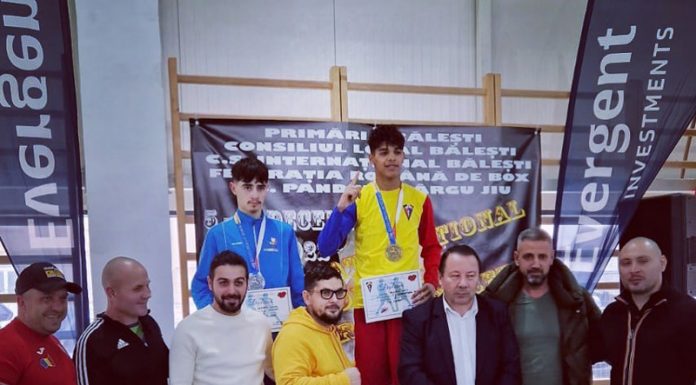 Pugiliștii de la CS Pandurii, locul I la Bălești! Musteț s-a încununat campion național!