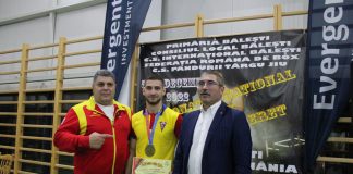 Andrei Musteț, câștigătorul premiului ,,Fulger”
