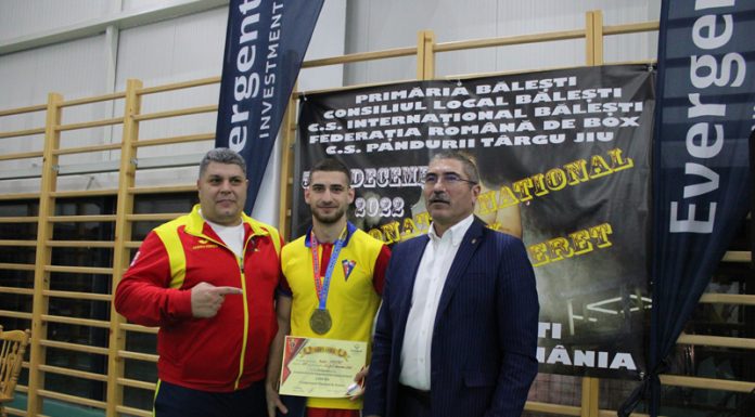 Andrei Musteț, câștigătorul premiului ,,Fulger”