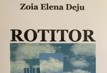 Eveniment. Lansarea volumului de poezie ,,Rotitor” – de Zoia Elena Deju