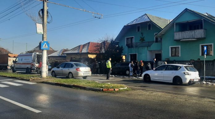VIDEO: Accident cu victimă pe trecerea de pietoni de la Păltiniș