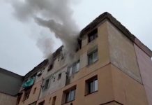 Târgu Jiu: Poliția l-a prins pe omul care ar fi dat foc apartamentului din str. N. Titulescu