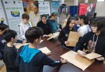 Elevi ai Şcolii ,,Ecaterina Teodoroiu”, în vizită la Biblioteca Judeţeană “Christian Tell”