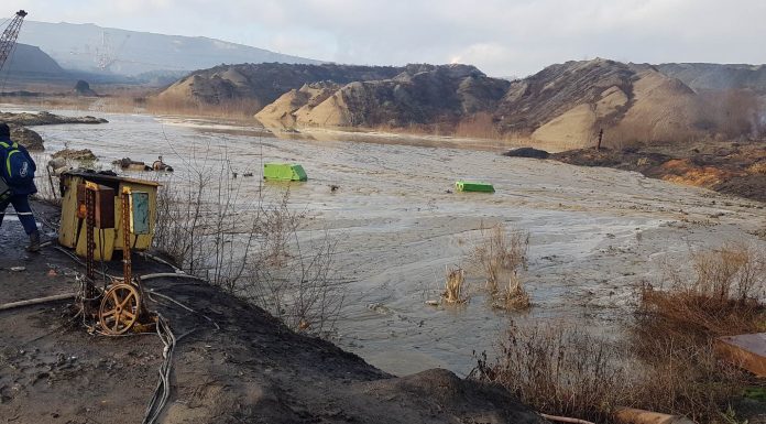 Cariera Roșia, inundată