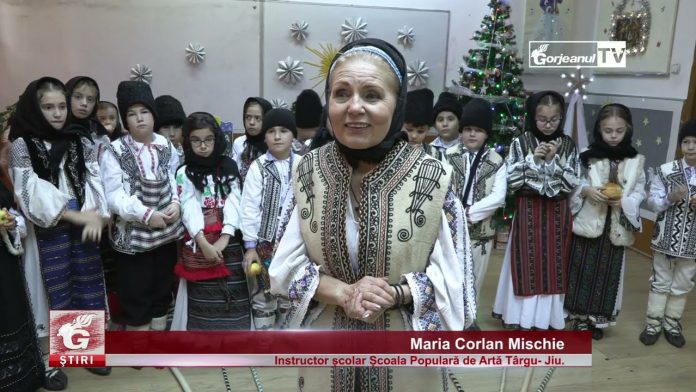 Claca porumbului la Şcoala ,,Constantin Săvoiu”