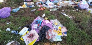 Au aruncat gunoiul în stradă