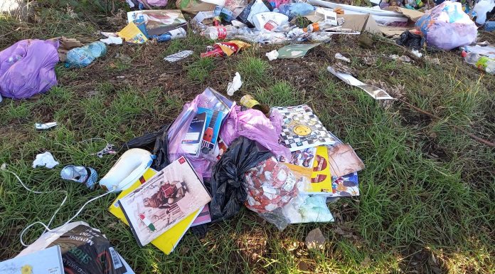 Au aruncat gunoiul în stradă