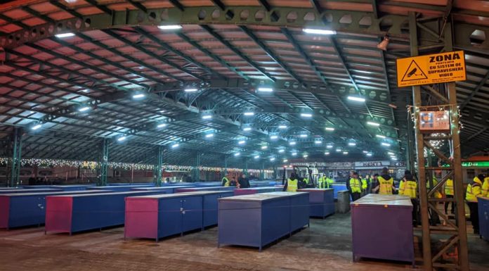 Mese noi în Piața Centrală din Târgu-Jiu